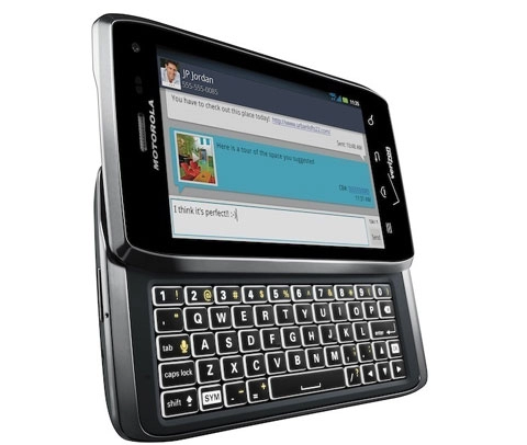 Motorola droid 4 bàn phím qwerty ra mắt