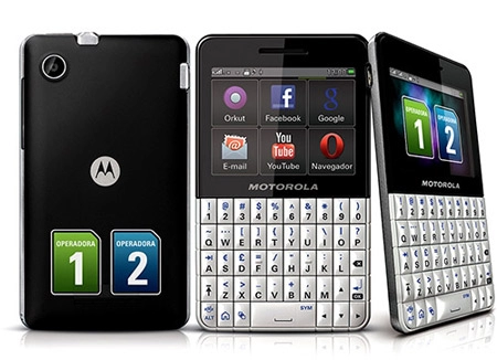 Motorola nâng cấp điện thoại 2 sim mới - ex 119