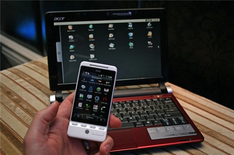 Netbook chạy cả windows 7 và android