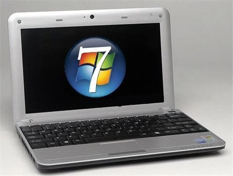 Netbook không được dán nhãn windows 7 compatible