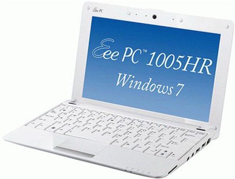 Netbook vỏ sò chạy windows 7