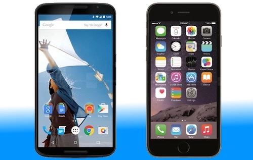 Nexus 6 đọ cấu hình iphone 6 plus note 4 lg g3