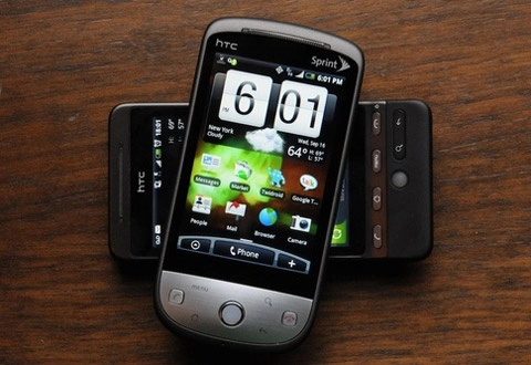 Ngắm htc hero bản không uốn cong