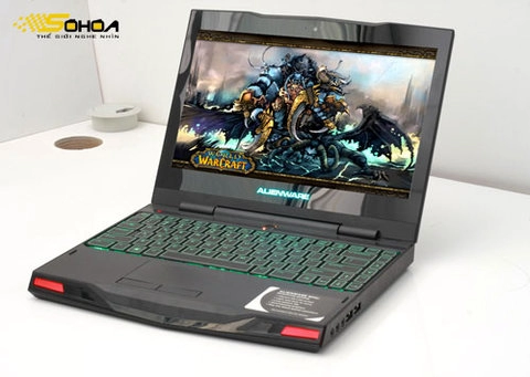 Ngắm laptop chơi game alienware m11x