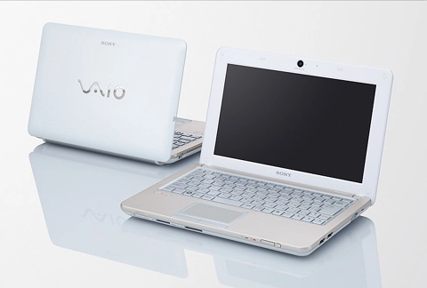 Ngắm netbook sony vaio