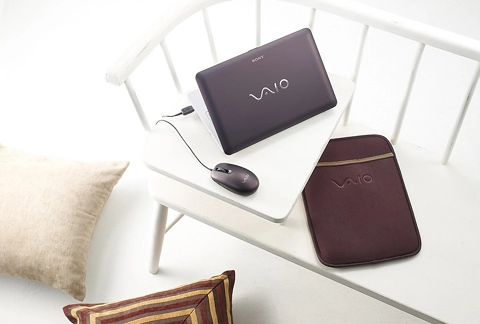 Ngắm netbook sony vaio