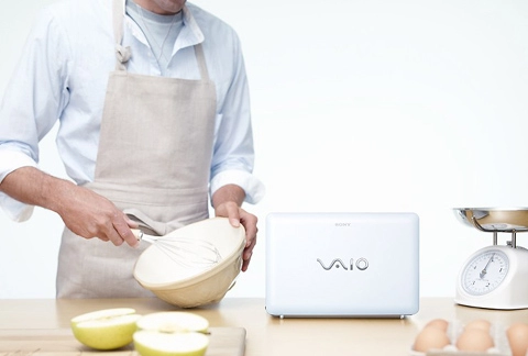 Ngắm netbook sony vaio