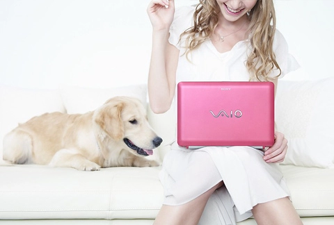 Ngắm netbook sony vaio