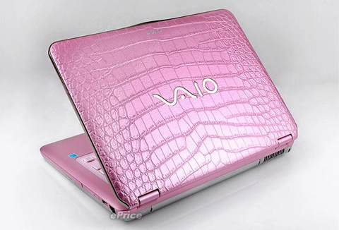 Ngắm sony vaio da cá sấu