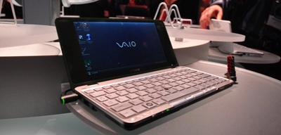 Ngắm sony vaio p series tại ces 2009