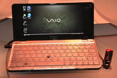 Ngắm sony vaio p series tại ces 2009