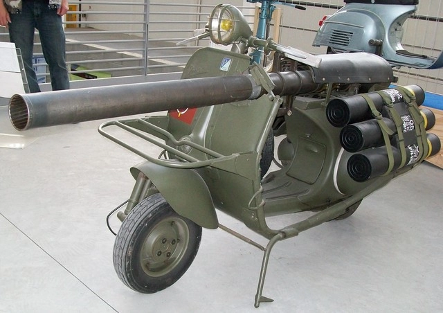 Những mẫu xe máy rất được nhà binh ưa sử dụng
