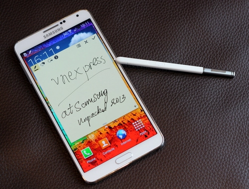 Những tính năng mới trên samsung galaxy note 3