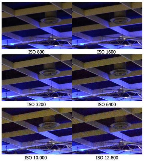Nikon d7000 trình diễn khả năng khử nhiễu