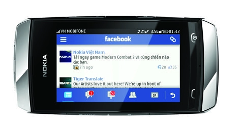 Nokia asha 306 wi-fi trải nghiệm di động tiết kiệm
