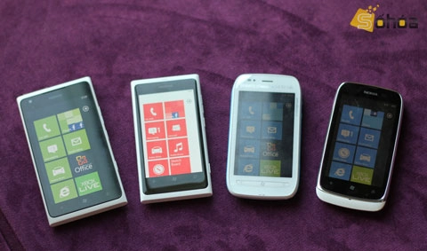Nokia bán 22 triệu smartphone lumia trong quý i2012