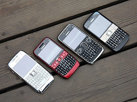 Nokia e5 so dáng với e63 e71 và e72