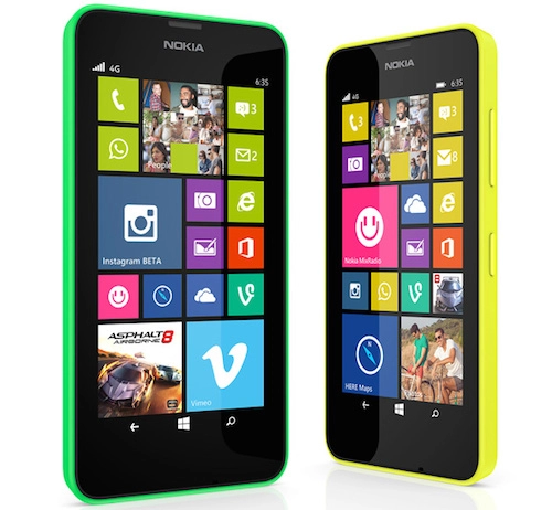 Nokia giới thiệu điện thoại lumia đầu tiên có 2 sim