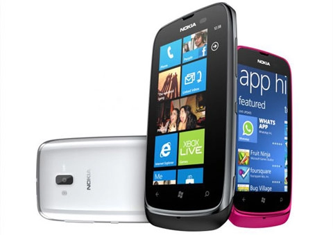 Nokia lumia 610 và di động 41 chấm