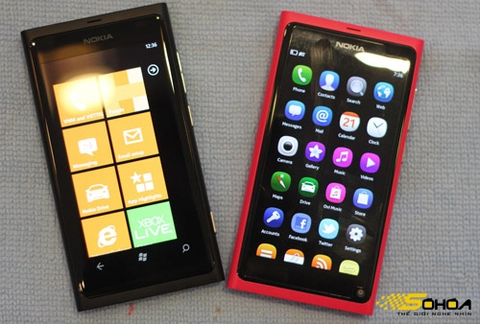 Nokia lumia 800 so dáng với n9