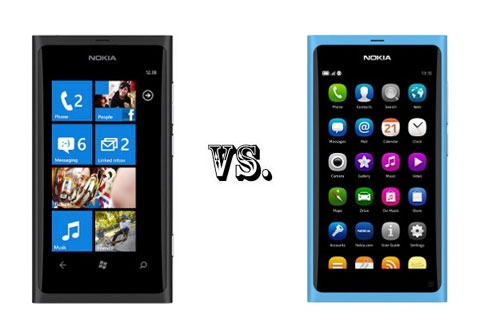 Nokia n9 và lumia 800 so cấu hình