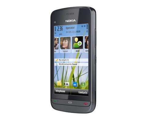 Nokia ra mắt c5-03 cảm ứng giá trung