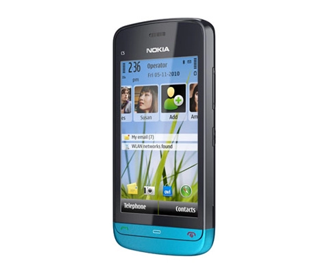Nokia ra mắt c5-03 cảm ứng giá trung