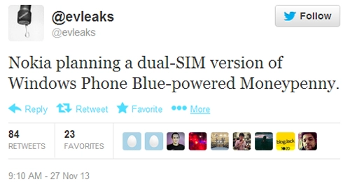 Nokia sắp có điện thoại lumia 2 sim