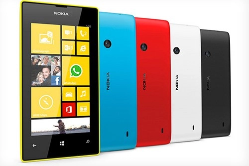 Nokia trình làng lumia 520 giá gần 4 triệu đồng