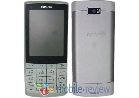 Nokia x3-02 với màn hình cảm ứng