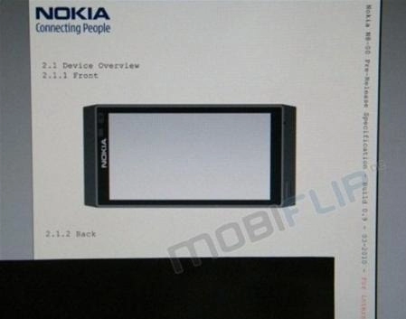 Nokia x5 với màn hình chạm giống x6