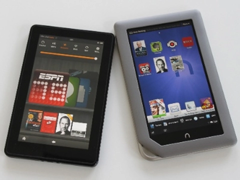 Nook tablet 8gb giá bằng kindle fire