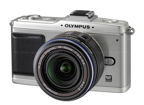 Olympus giới thiệu e-p2 phiên bản màu bạc