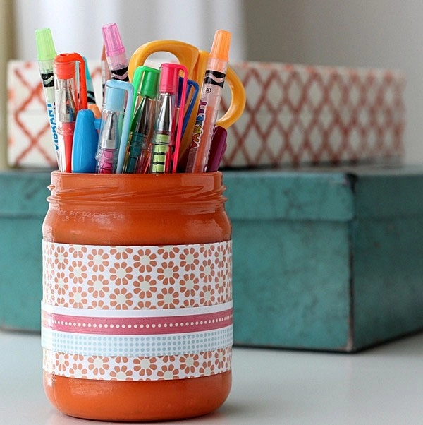 Ống cắm bút tái chế đẹp đến bất ngờ với 4 cách đơn giản