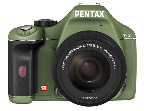 Pentax k-x thêm 4 màu sắc mới