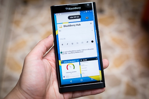 Priv - blackberry chạy android đầu tiên xuất hiện ở việt nam