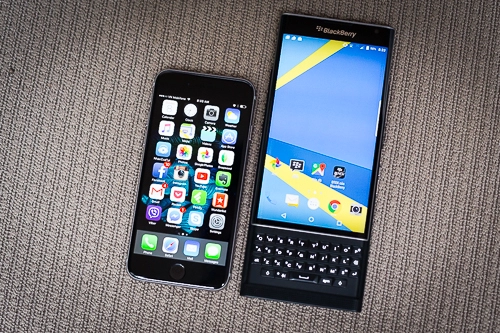 Priv - blackberry chạy android đầu tiên xuất hiện ở việt nam