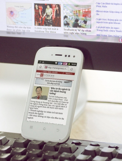 Q-smart s9 - smartphone android màn hình 35 inch