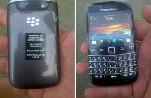 rò rỉ video blackberry bold bellagio 9790