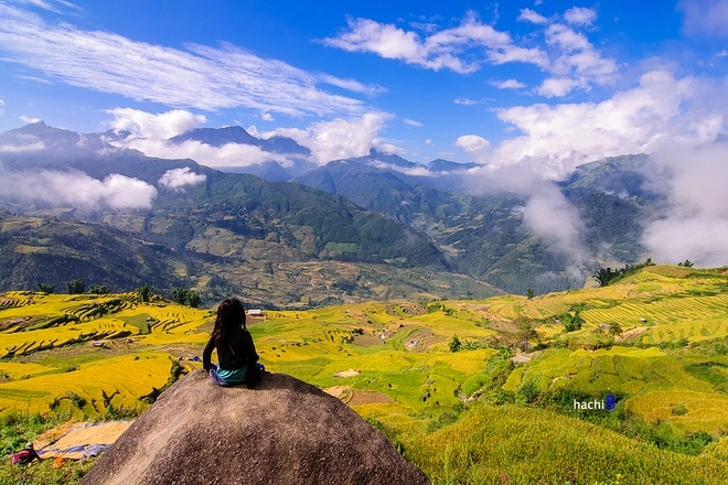 Sắc màu vùng cao y tý mùa lúa chín