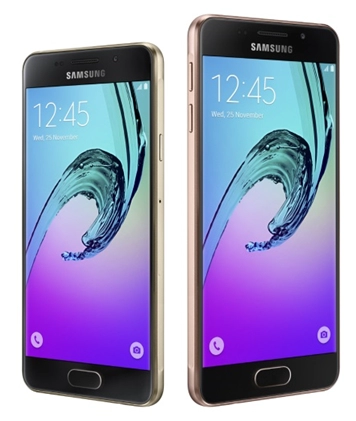 Samsung galaxy a 2016 mang thiết kế của dòng galaxy s