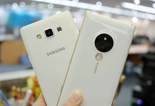 Samsung galaxy a7 được bình chọn chụp đẹp hơn lumia 830
