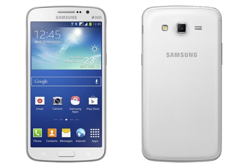 Samsung galaxy grand 2 ra mắt với mặt lưng giả da