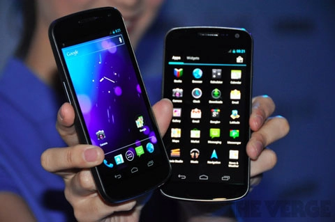 Samsung galaxy nexus trình làng