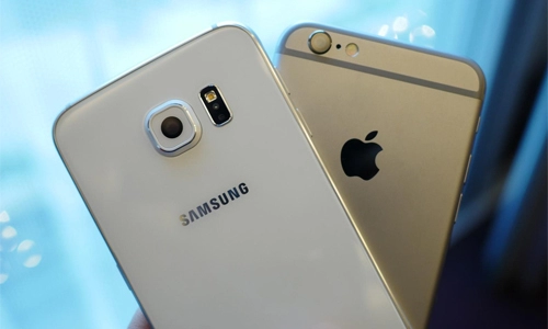 Samsung galaxy s6 đọ camera với iphone 6 plus