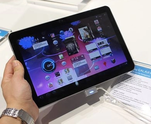 Samsung galaxy tab 101 sắp lên android 40