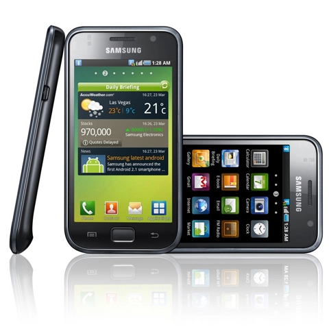 Samsung i9000 với màn hình super amoled 4 inch