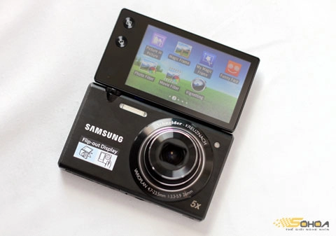 Samsung mv800 màn hình xoay 180 độ