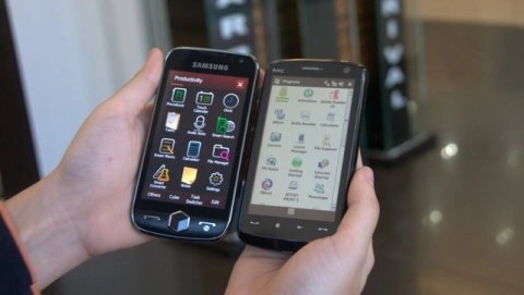 Samsung omnia 2 vs htc touch hd