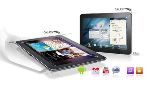 Samsung ra mắt galaxy tab 89 và 101